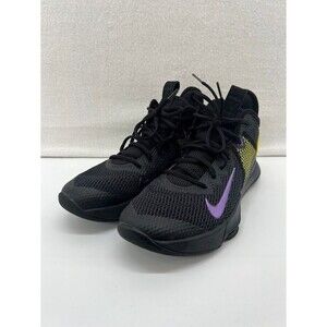 Nike LeBron Witness 4 NBY Black Opti Yellow Mens Shoes BV7427-004 Size 10